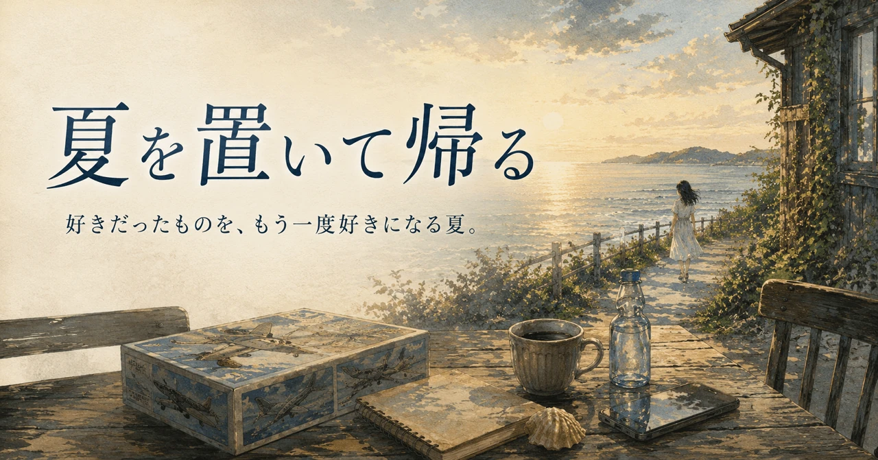 小説 夏を置いて帰る